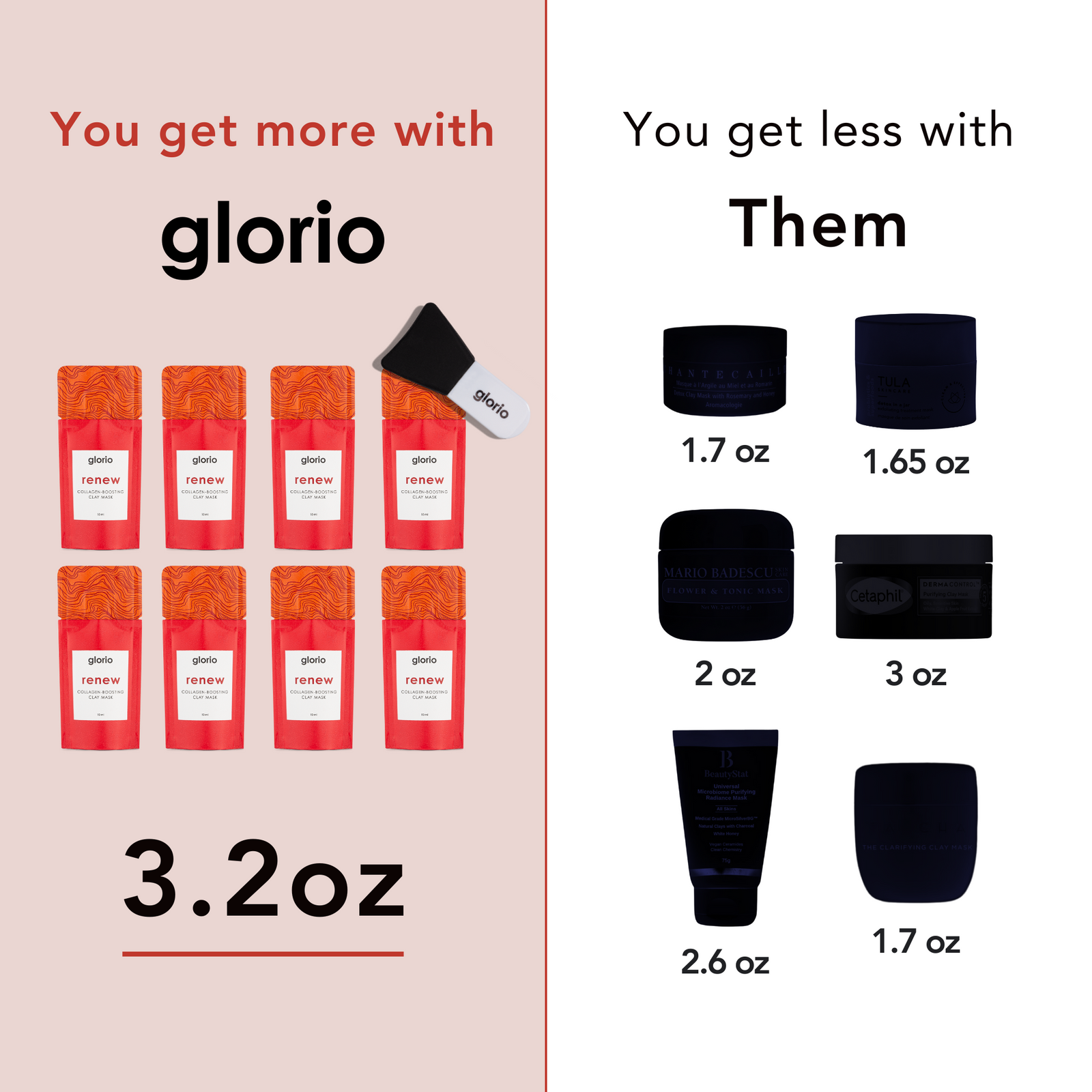 renew - collagen-boosting clay mask – glorioskin